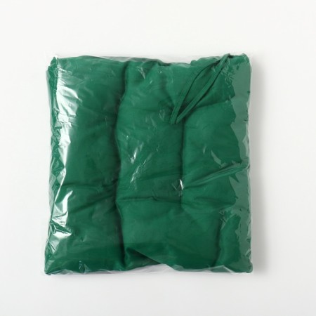 Siddle on the chair Ethel Year Collection 42x42 cm, central green, 100% hl, sarzha 190 g/m2-7