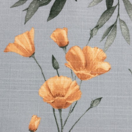 Apron Etel Yellow Poppies 60x70 cm, 100% cotton, reps 210 g/m2-2