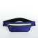 Lightning waist bag, reflective elements, blue color