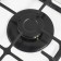 Honel Homsar HGG646WH, gas, 4 burners, white