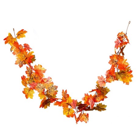 Garland from leaves, length: 180 cm-1