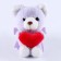 Soft toy "I love you", mix