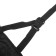 Organizer in the rear seat 105 x 33 cm, mesh-carman, black