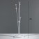 Star for balloons with a stand under water/sand for 7 balls, height 130 cm