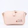 Bag Cross-Bodi with a zipper, pink color