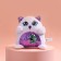 Soft toy with sequins "Owl", 17 cm x 9 cm x 15 cm