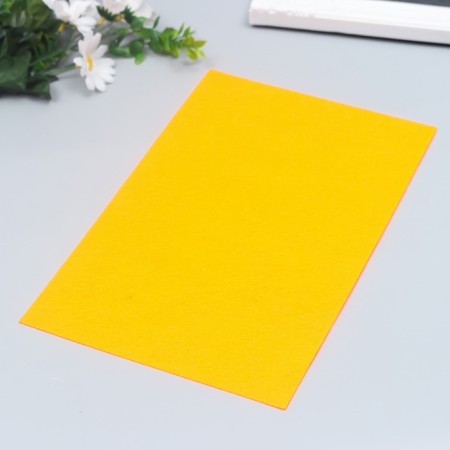 Hard felt 1 mm 20x30 cm orange mix-7