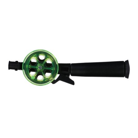 Winter fishing rod "techno" d = 55 mm, plastic handle, fiberglass whip, mix-2