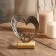 Souvenir "Heart" on a stand 12x5x15 cm