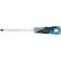 Screwdriver GROSS, PZ3 x 150 mm, S2, three -component handle