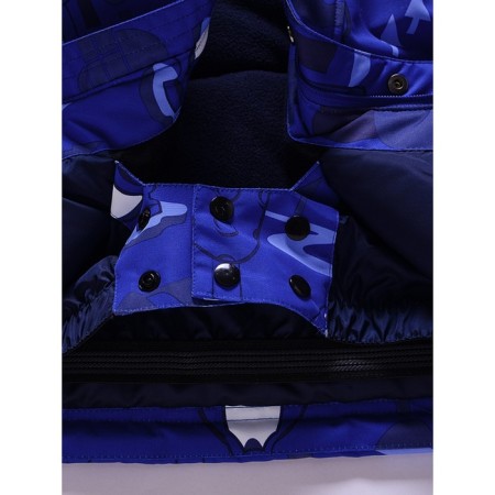 Ski costume for a boy, blue color, height 98 cm-15