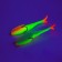 Foamen fish yaman devious minnow on a double, 135 mm, color 26 UV, 5 pcs.