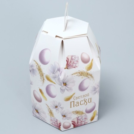 Confectionery box, packaging “piece of Easter”, Easter, 8 x 8 x 21 cm-2