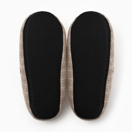 Women's slippers, size 36-37, beige color-6
