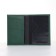 Passport cover, dark green color