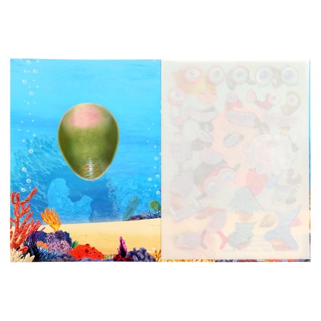 Reusable stickers "Freaks. Underwater king "-1