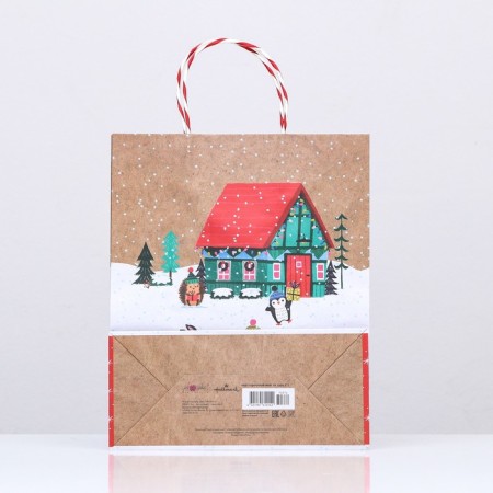 Gift Crafts "New Year's Courtyard" 26 x 32 x 12 cm-3