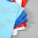 A set of decorative felt with glitter "snowflakes" (8 sheets), 20x30 cm, 1.4 mm