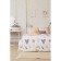 Bed linen "Ethel" duet Flower Garden 143*215 cm - 2 pcs, 220*240 cm, 70*70 cm -2 pcs