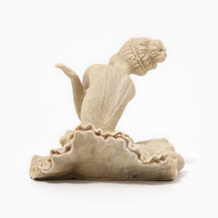 Polystone statuette "Ballerina" White 33 x 18 x 18 cm-3