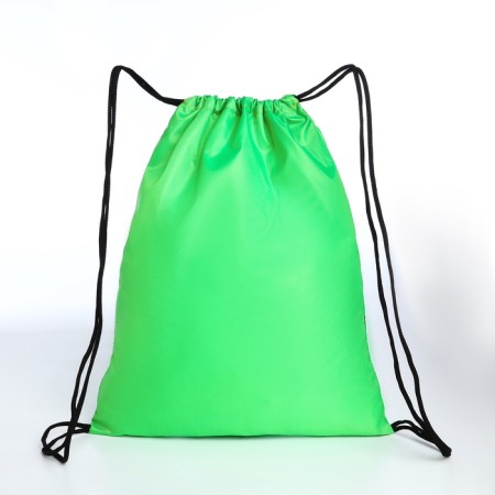 A bag for shoes on a lace, “ZFTS”, a reflective strip, green color-1