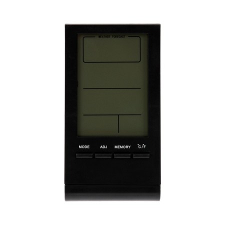 Weather station LTR-06, indoor, hygrometer, alarm clock, 1xlr1140 black-1