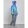 Ski costume Women Winter, size 60, blue color