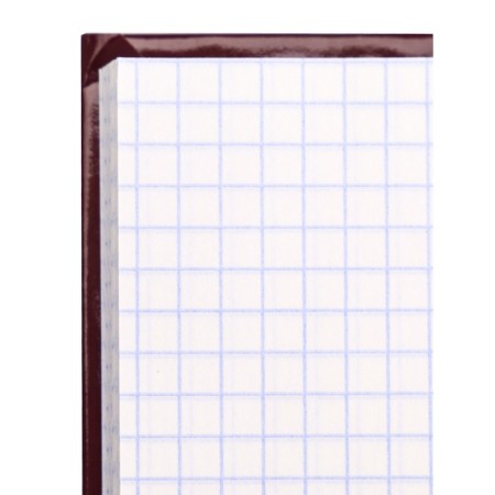 A4 accounting book, 120 sheets in the Bordeaux cage, hard cover, glossy lamination, offset block-3