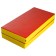 Mat ONLYTOP, 100x100x10 cm, 1 addition, red/yellow color