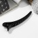 Vivienne hair clip, 11 cm, black