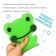 Children's sponge for swimming "Frog", foam