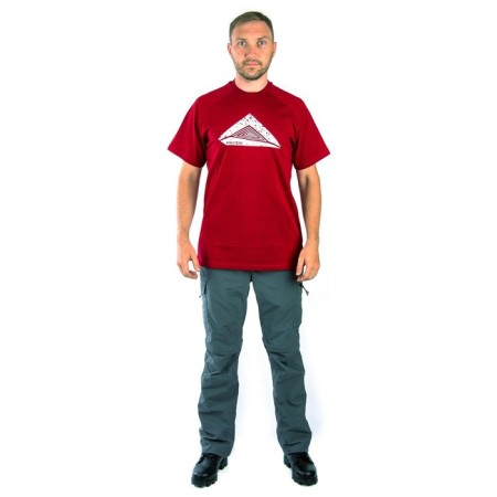 T-shirt Payer Infinity, cotton, Bordeaux, XL-2