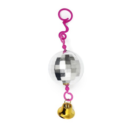 Toy "Disma-Shar" with a bell, 15 cm, D 5.2 cm-3