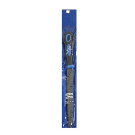 Rashpil Tundra, steel U10, semicircular, plastic handle, 200 mm-6