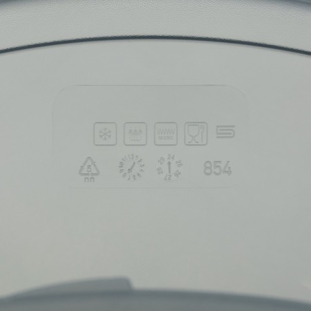 Container for sandwiches, 17 × 13 × 4.2 cm, black color-3