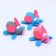 Mouse soft vibrating, 12 cm, mix of flowers