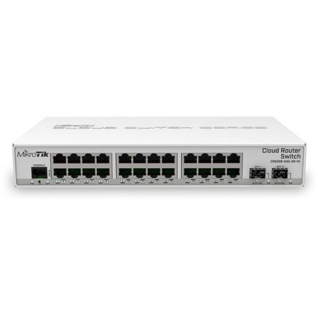 Mikrotik CRS326-24G-2S+ In (L2) 24X1Gbit/2SFP+ controlled switches-2