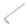 G-shaped tundra, CRV, square 1/2 ", 250 x 75 mm