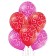 Shar Latex 14 "Heart with chalk", silkography, set of 25 pcs.