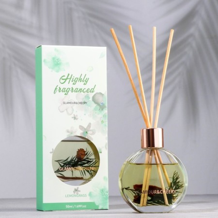 Aromatic diffuser with Filling "Natural", 50 ml, lemongrass