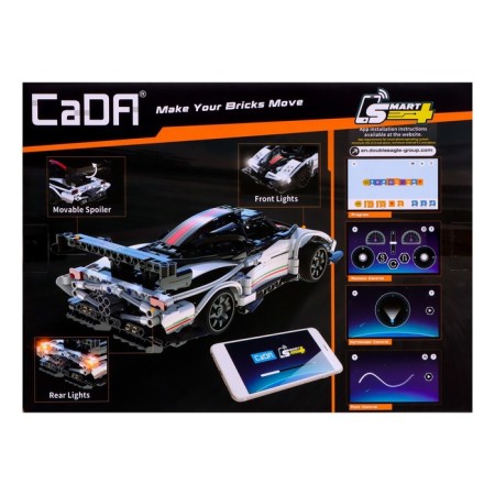 Radio -controlled designer "Sports", 457 parts, 2 control options-8