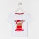 T-shirt New Year Children's KAFTAN "Merry XMAS" Size 34 (122-128 cm)