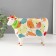 Souvenir Ceramics "Cow with a scarf" multi -colored spots 21.8x8x15.8 cm