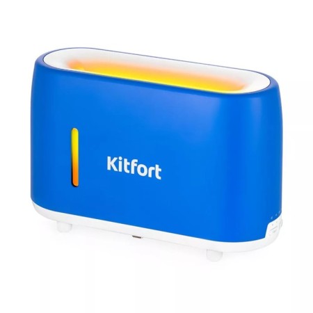 Air humidifier KitFort KT-2887-3, ultrasound, 15.6 W, 0.24 l, blue