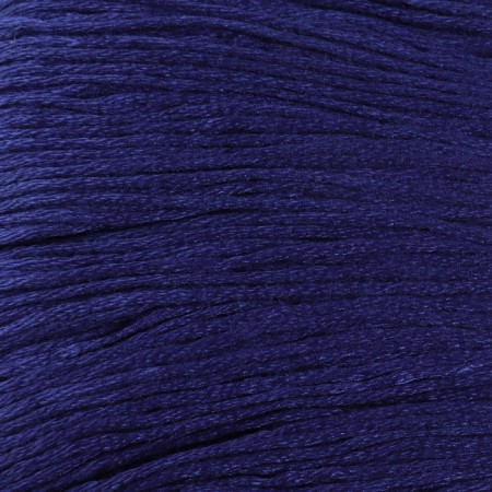 Set of threads muline No. 820, 8 ± 1 m, 6 pcs, pure blue color