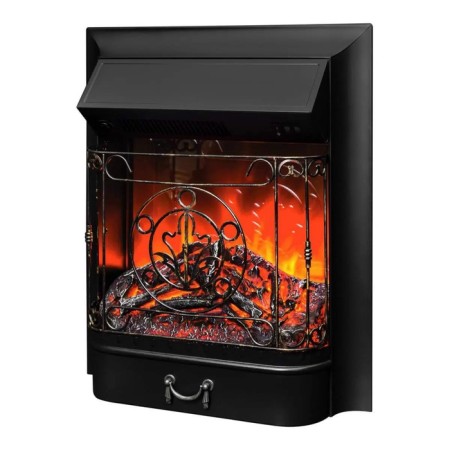 Majestic Lux Black, 20 ", 1550 watts, 2 heating modes, the sound of firewood crackers-1