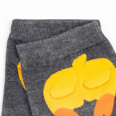 Women's socks "duckling 3D", dark gray color, size 36-40-2