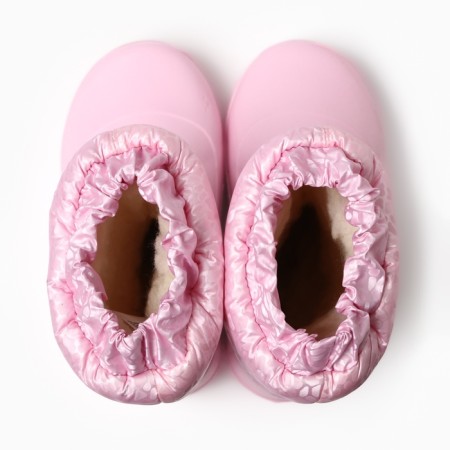 Winter boots from an EVA with a combined top (pebbles +pink, 35)-1