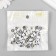 Beads for creativity Plastic "English Bukva in a circle" White on a black set 20 grams 0.6x1x1 cm