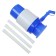 Luazon water pump, mechanical, small, under a bottle of 11 to 19 l, blue